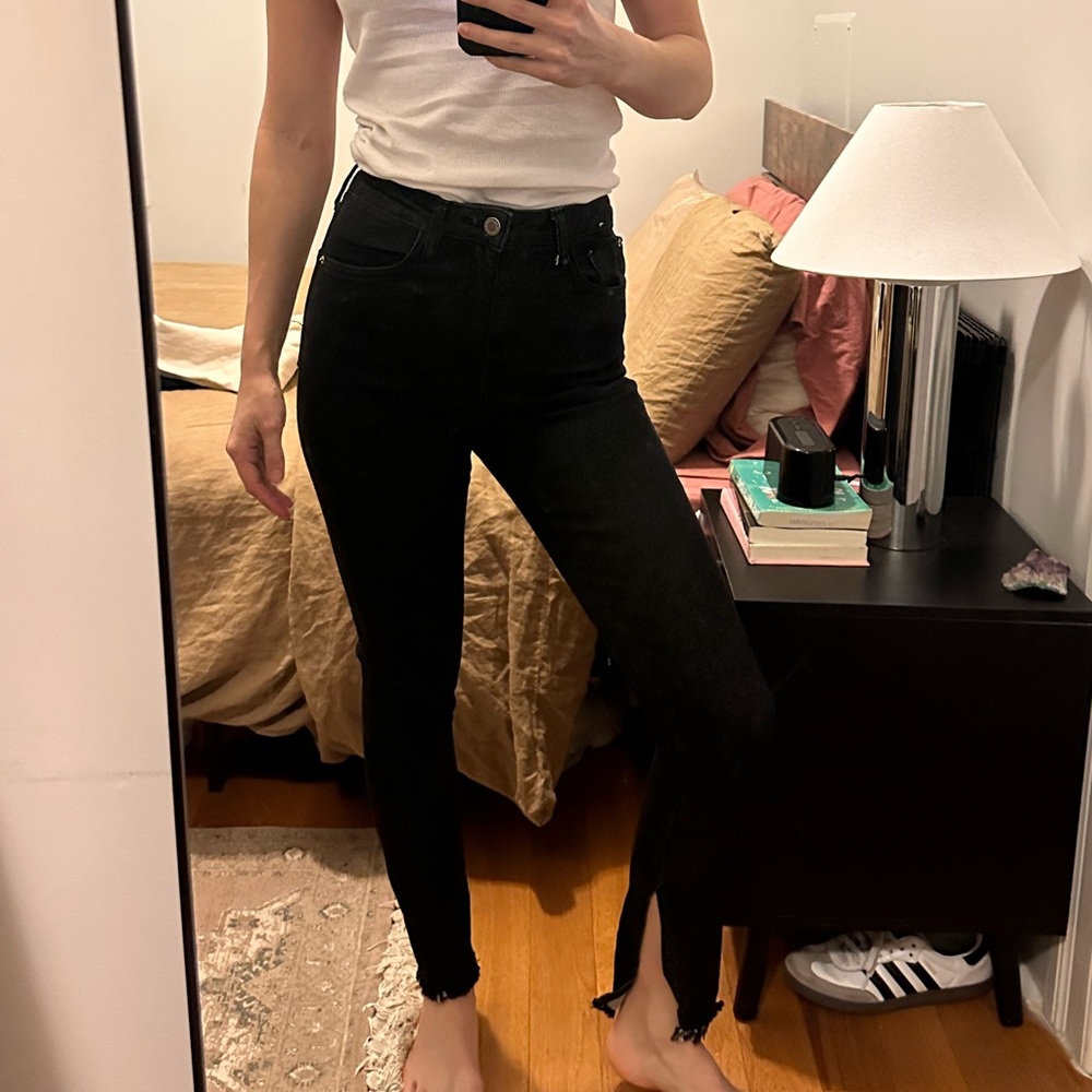 WeWoreWhat dark wash denim skinny jean